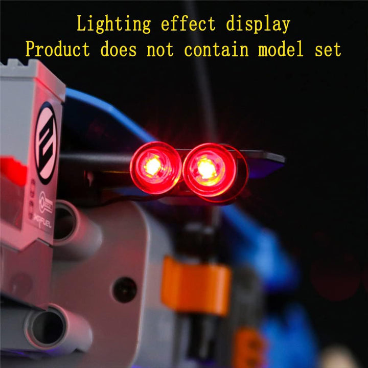 GEAMENT LED Licht-Set Kompatibel mit Lego Ferngesteuerter Stunt-Racer (Remote-Controlled Stunt Racer