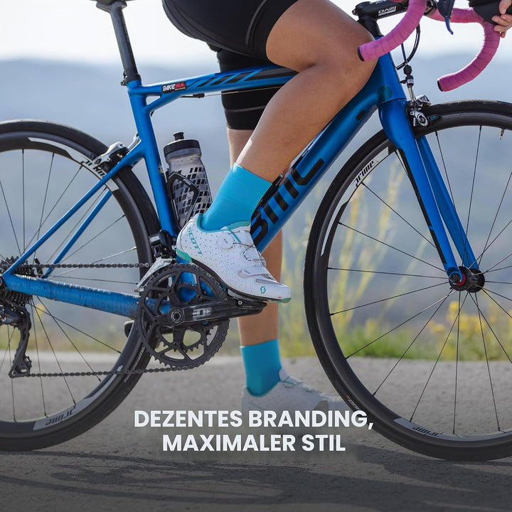 GripGrab Lightweight SL Performance Fahrrad Socken Sommer 1er und 3er Pack Eyecatching 2 Längen Fahr
