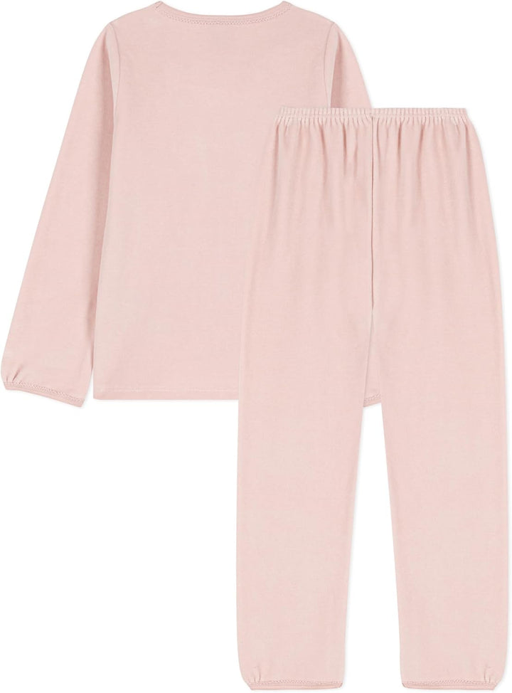 Petit Bateau Mädchen Pyjama 3 Jahre Rosa Saline, 3 Jahre Rosa Saline