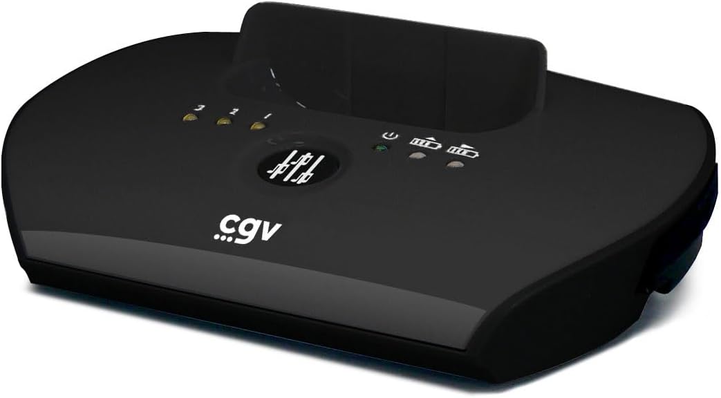 CGV Dolfin Onyx Duo Kopfhörer für Stereo-Audio, TV/HiFi, kabellos