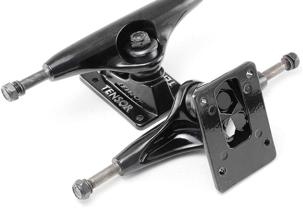 Tensor Alloys Skateboard-Achsen (Paar) Schwarz 5", Schwarz 5"