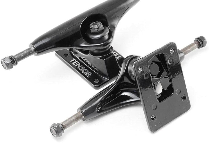 Tensor Alloys Skateboard-Achsen (Paar) Schwarz 5", Schwarz 5"