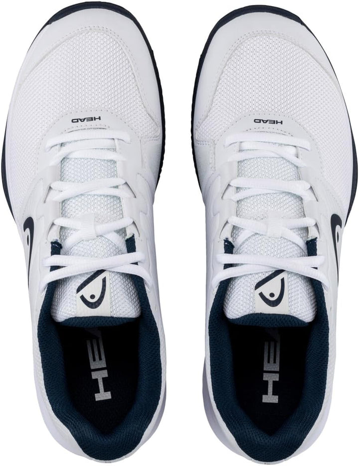 HEAD Herren Revolt Court MenTennisschuh 46 EU Weiss Blueberry, 46 EU Wei&#xDF; Blueberry