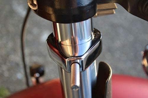 Alchemy Parts Chrom Motorrad Blinker Austausch Klammern für 41mm Gabel