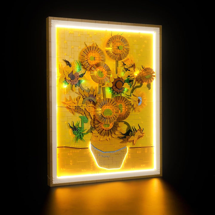 Led Licht Set Kompatibel mit Lego Vincent Van Gogh – Sunflowers 31215 (Kein Modell), Dekorationsbele