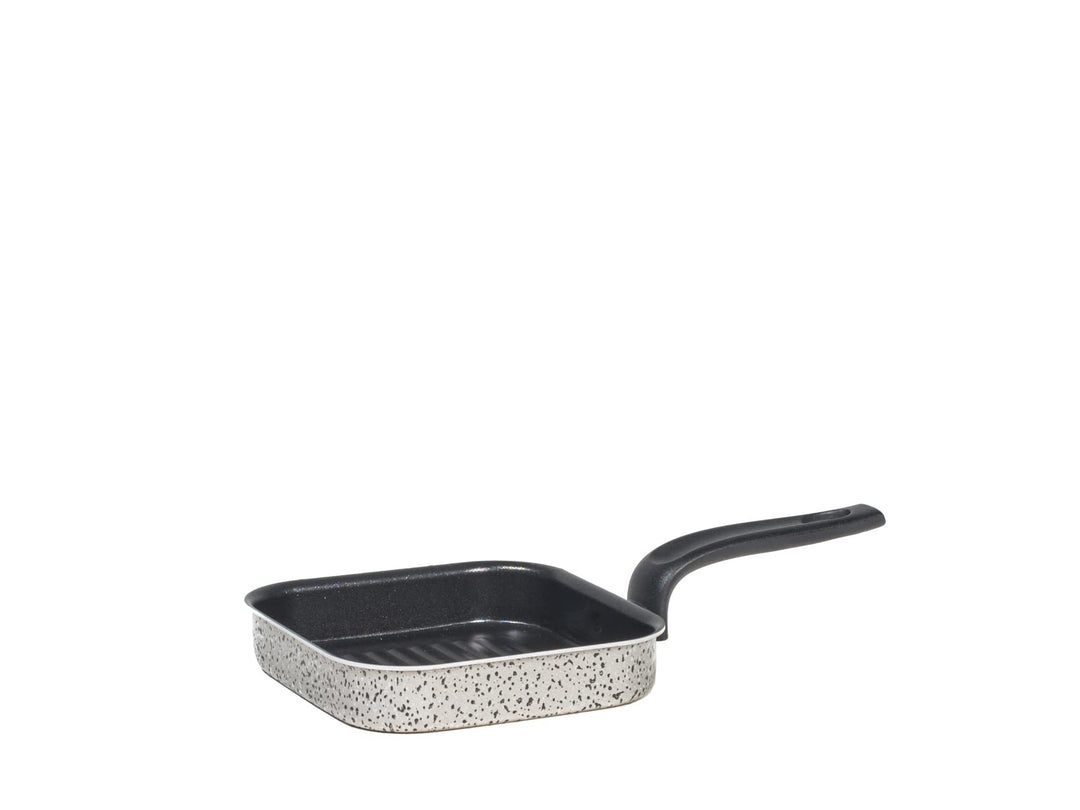 Home Grill, Aluminium, White, No Size Grillpfanne 14,5 cm, Grillpfanne 14,5 cm