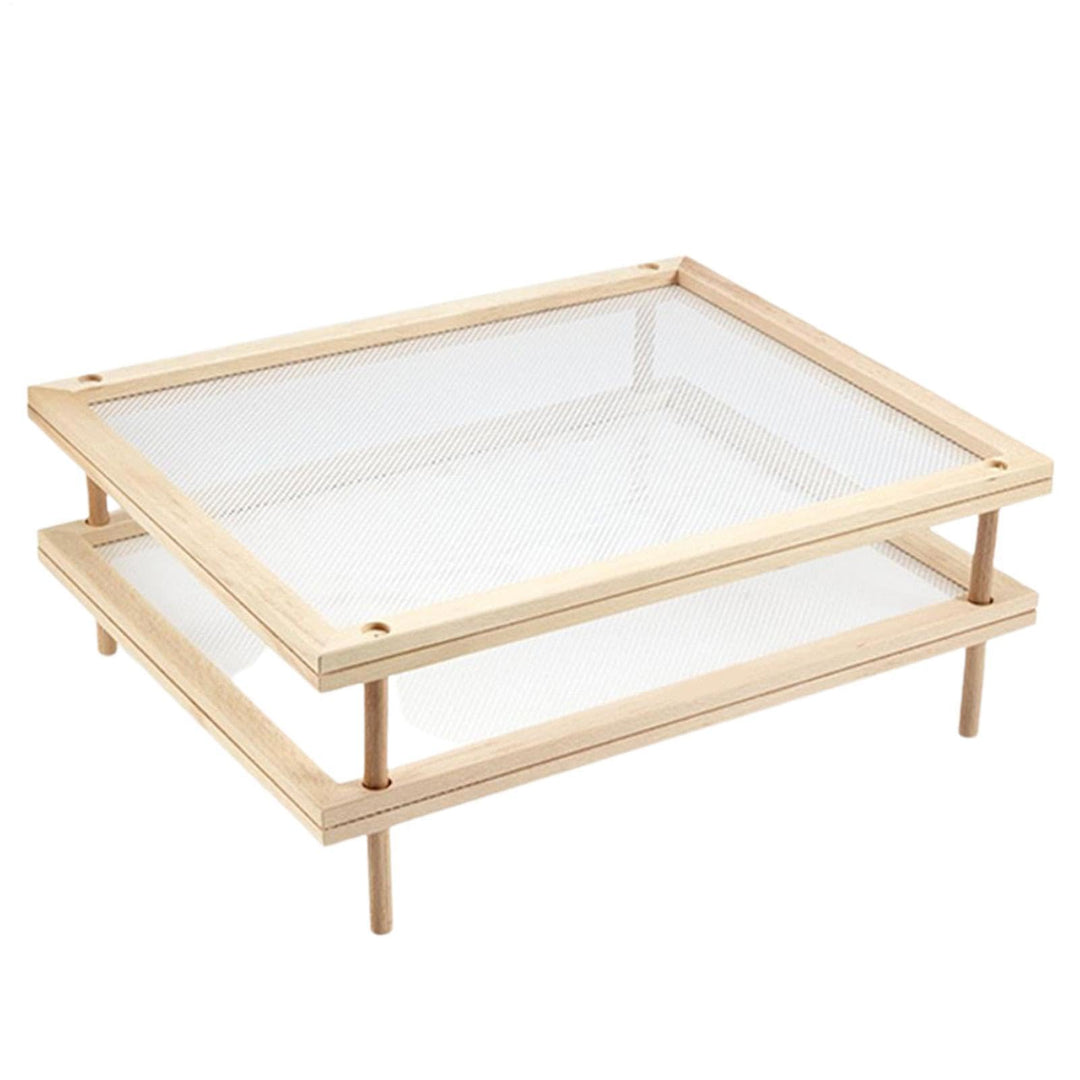 39×24.5cm Pasta Trockengestell, Stapelbarer Nudel Trockengestell, Trockenplatte Für Pasta, Kräutertr