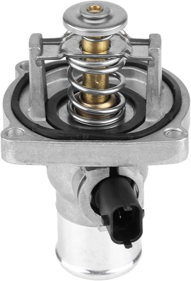 KIMISS Motorkühlmittel Thermostat mit Gehäuse,Kühlmittelthermostat 96984104 Typ 5, Typ 5