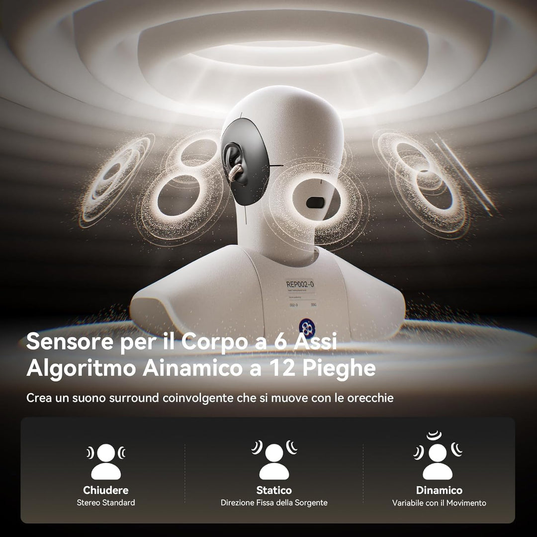 SANAG S9S AI Wireless Translation Earbuds, Wireless Bluetooth Kopfhörer 5.4,40H Playtime, 3 in 1 Ope
