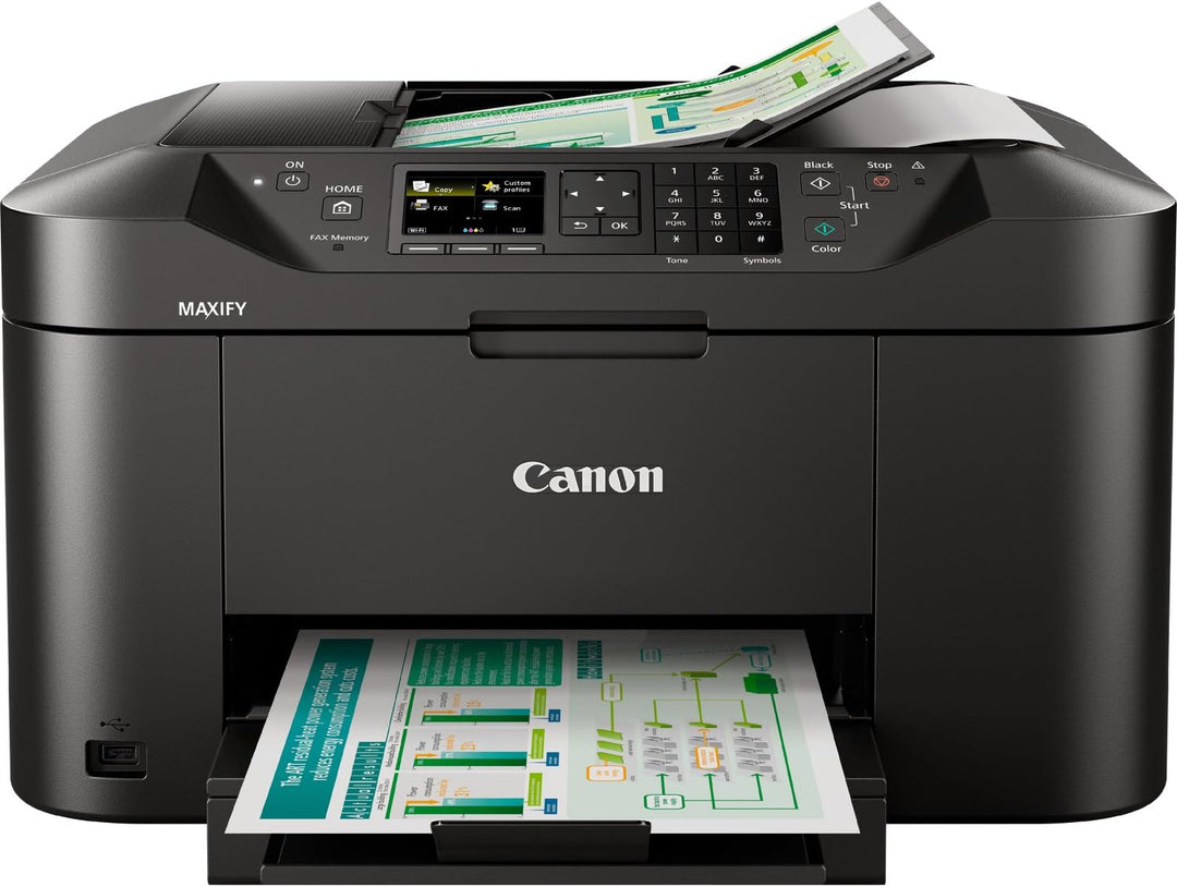 Canon MAXIFY MB2150 Multifunktionssystem Tintenstrahldrucker (DIN A4, Drucken, Scannen, Kopieren, Fa