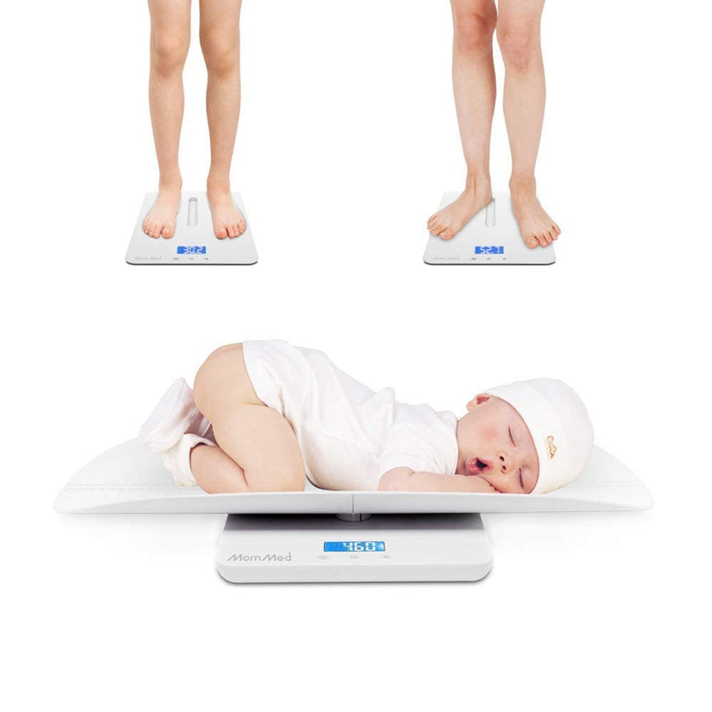 Babywaage Digital 50g bis 100Kg | Kinder-Waage, Baby-Waage | Säuglingswaage, Stillwaage Baby - mit H