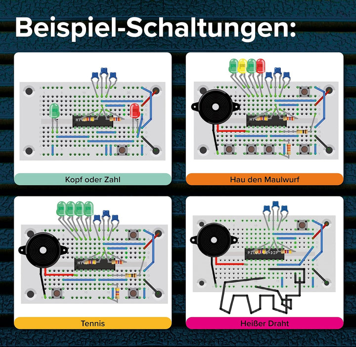 FRANZIS 67150 - Elektronik Retro Spiele Adventskalender, 24 Spiele der 70er und 80er zum Selberbauen