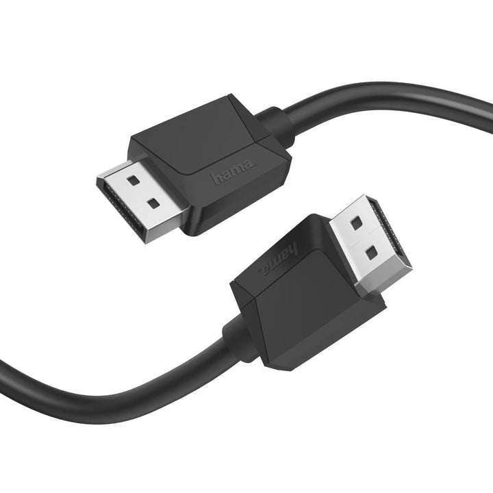 Hama Displayport Kabel 3m lang DP Kabel 1.2 (Display Port Cable Ultra HD 8k @ 120 Hz, Monitorkabel m
