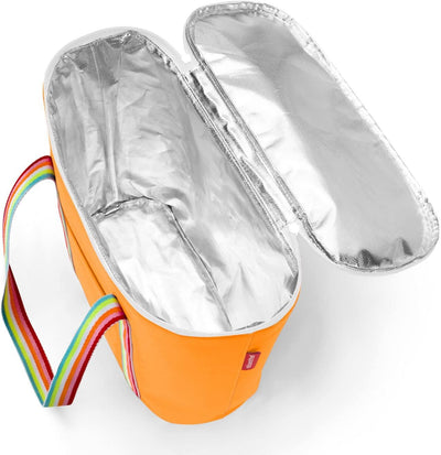 reisenthel thermoshopper pop Mandarin – Kühltasche für den Einkauf oder das Picknick mit 2 Trageriem