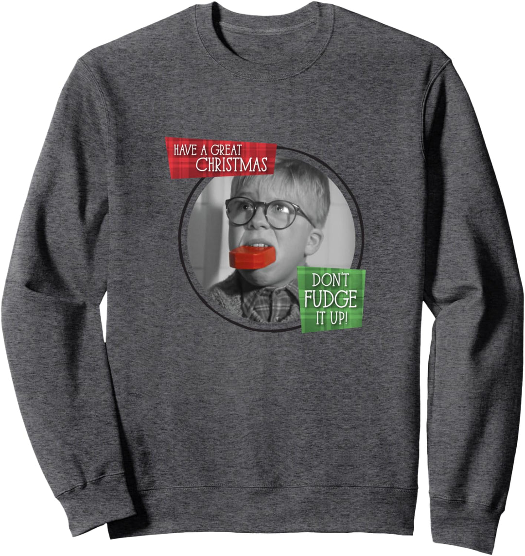 A Christmas Story Fudge It Up Weihnachten Sweatshirt