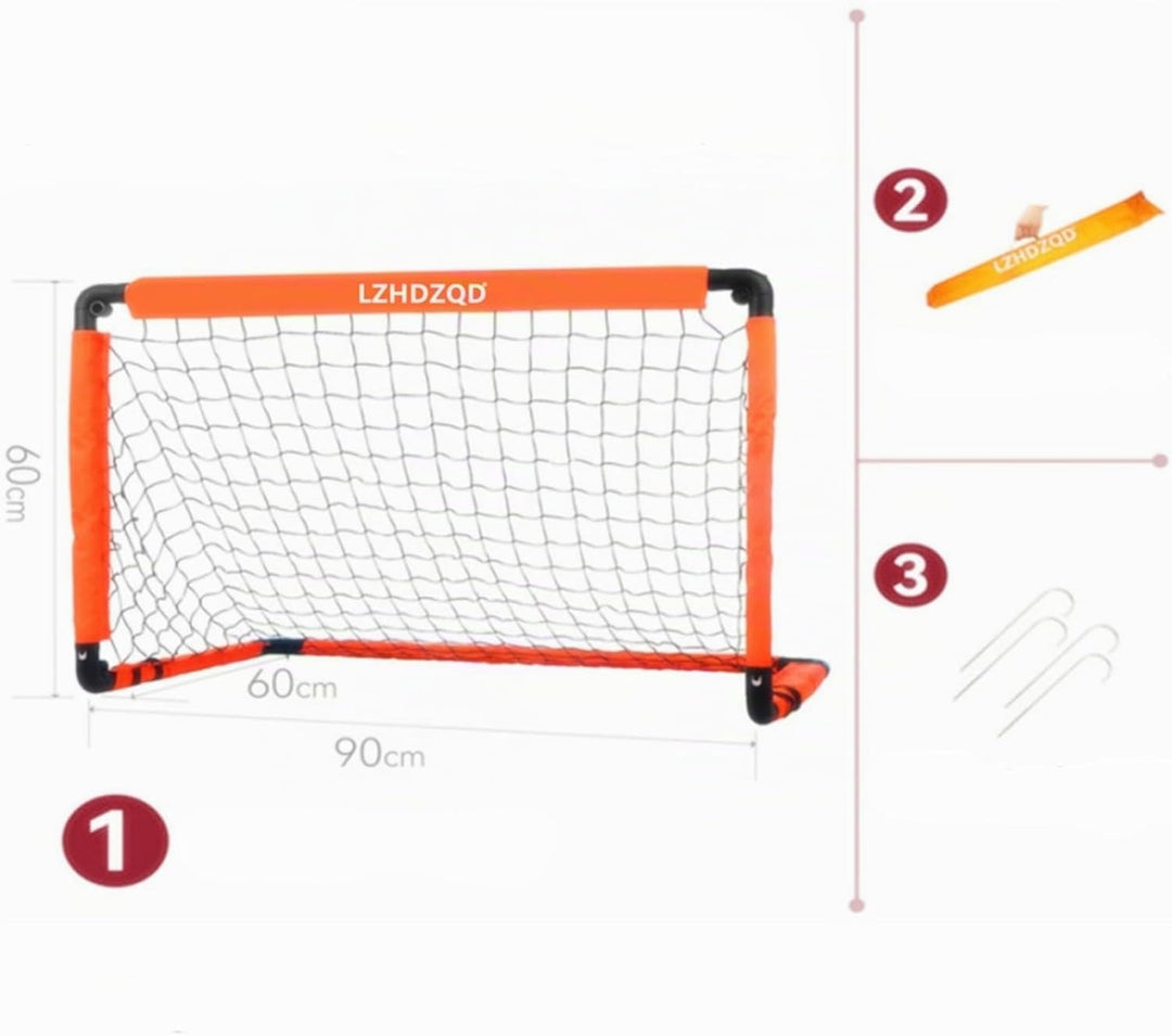 Klappbar Fussballtor Mini Kinder Fussballtor 60x45cm / 90x60cm / 115x80cm Fussballtore für Garten Ki