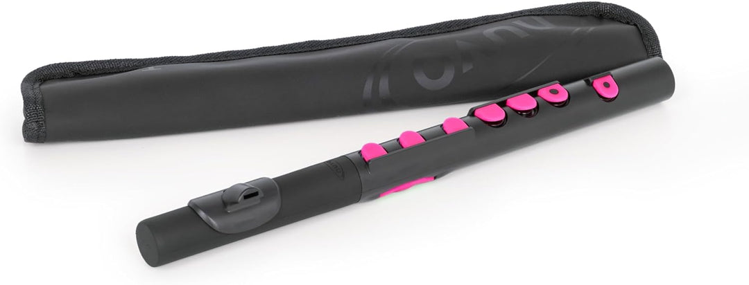 NUVO TooT 2.0, schwarz-pink, mit Klappen