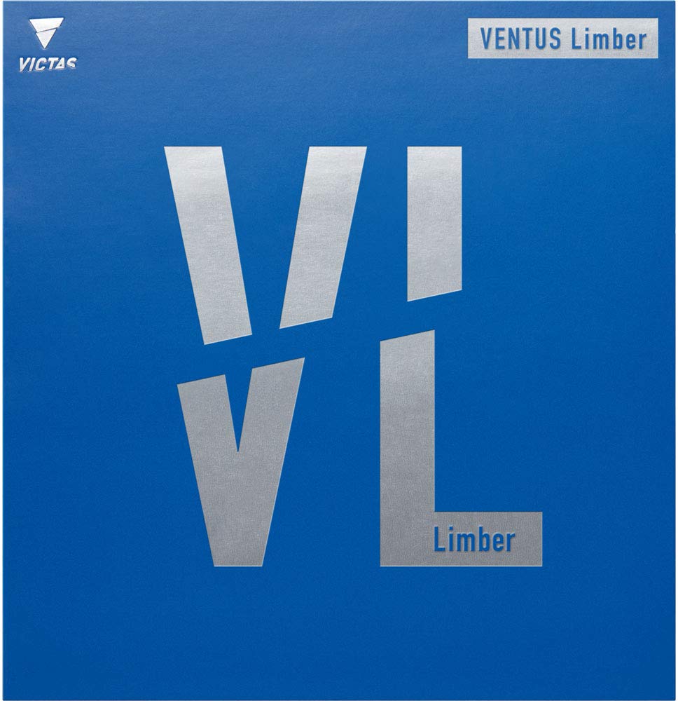 VICTAS Belag Ventus Limber Schwarz 2,3 mm, Schwarz 2,3 mm