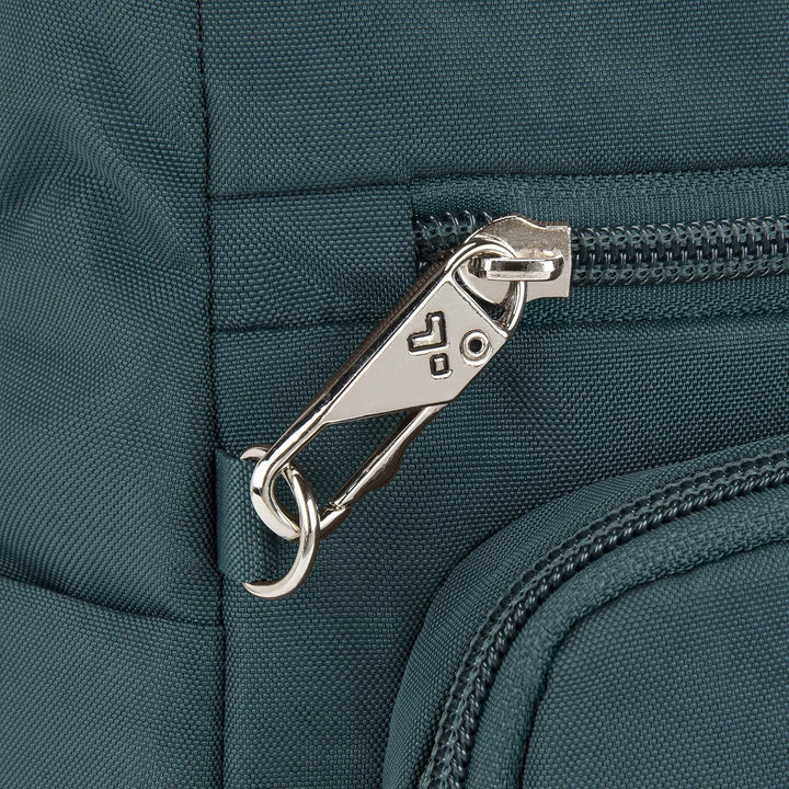 Travelon Unisex Essentials Anti-Diebstahl aufgesetzte Tasche Crossbody-Tasche Einheitsgrösse Pfau, E