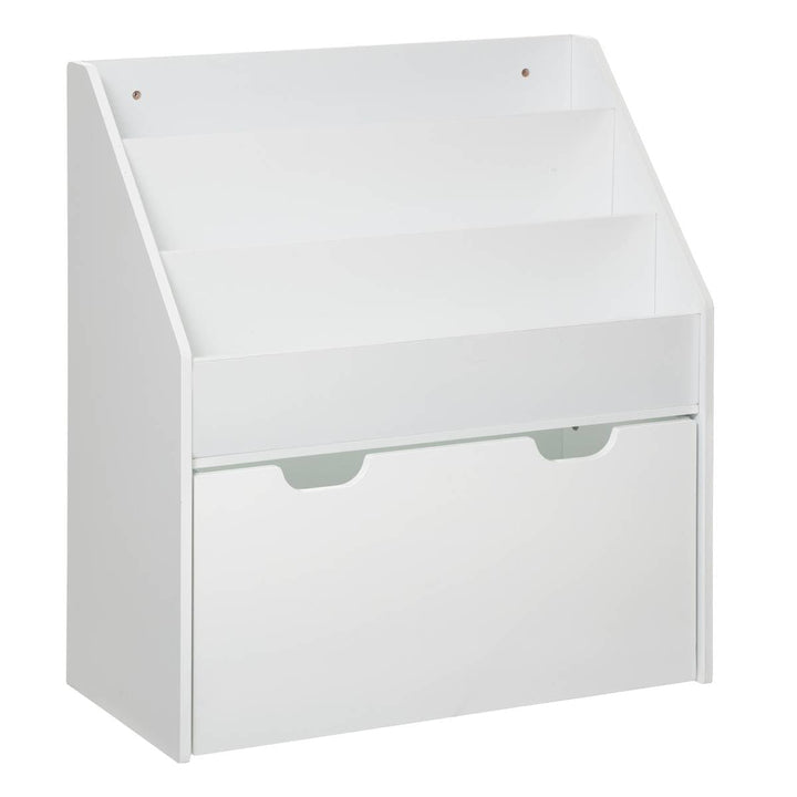 Kinderbücherregal - Rollcontainer - weiss H. 70 cm - Weiss - Atmosphera créateur d'intérieur Hellgra