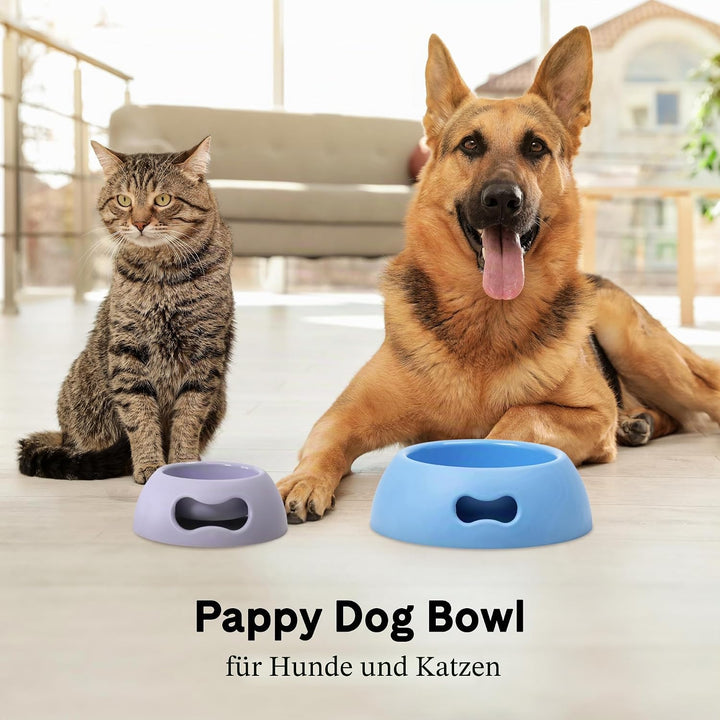 United Pets Pappy Grosse Hundenapf, Eco- Friendly, Made in Italy,  Futternapf, Trinknapf für Hunde,