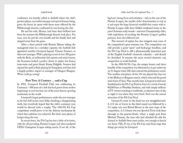 Anfield South: 75 Years of Liverpool at Wembley, Gebundenes Buch