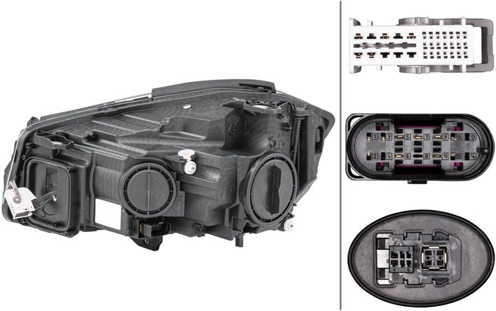 HELLA 1EX 010 818-361 Bi-Xenon/LED-Hauptscheinwerfer - rechts - für u.a. Mercedes-Benz A-Class (W176