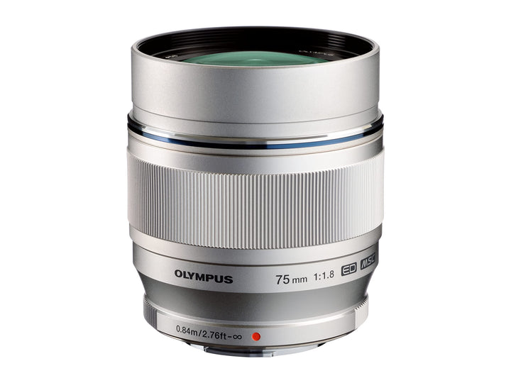 Olympus M.Zuiko Digital ED 75mm F1.8 Objektiv, lichtstarke Festbrennweite, geeignet für alle MFT-Kam