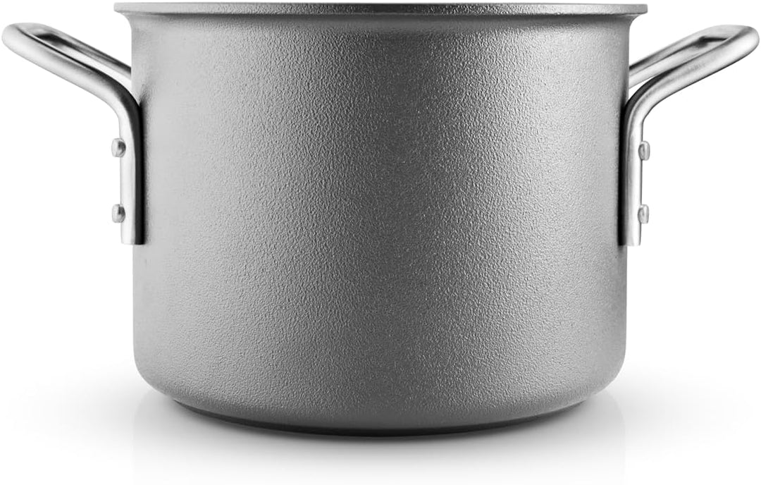 Eva Trio | Grey Line Topf 2,5 l 16 cm keramische Slip-Let®-Antihaftbeschichtung | Ideal für Kochen v