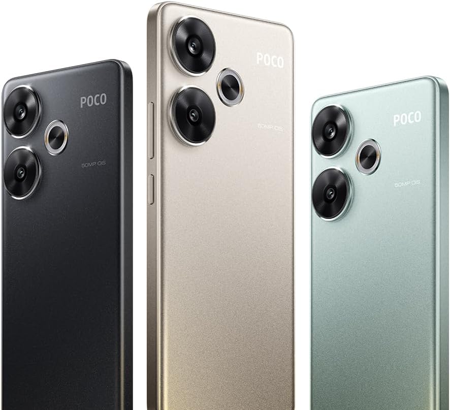 Poco F6 Smartphone, 12+512GB Handy ohne Vertrag, 120Hz 6,67'' Flow AMOLED, 50MP OIS Zweifach-Kamera,