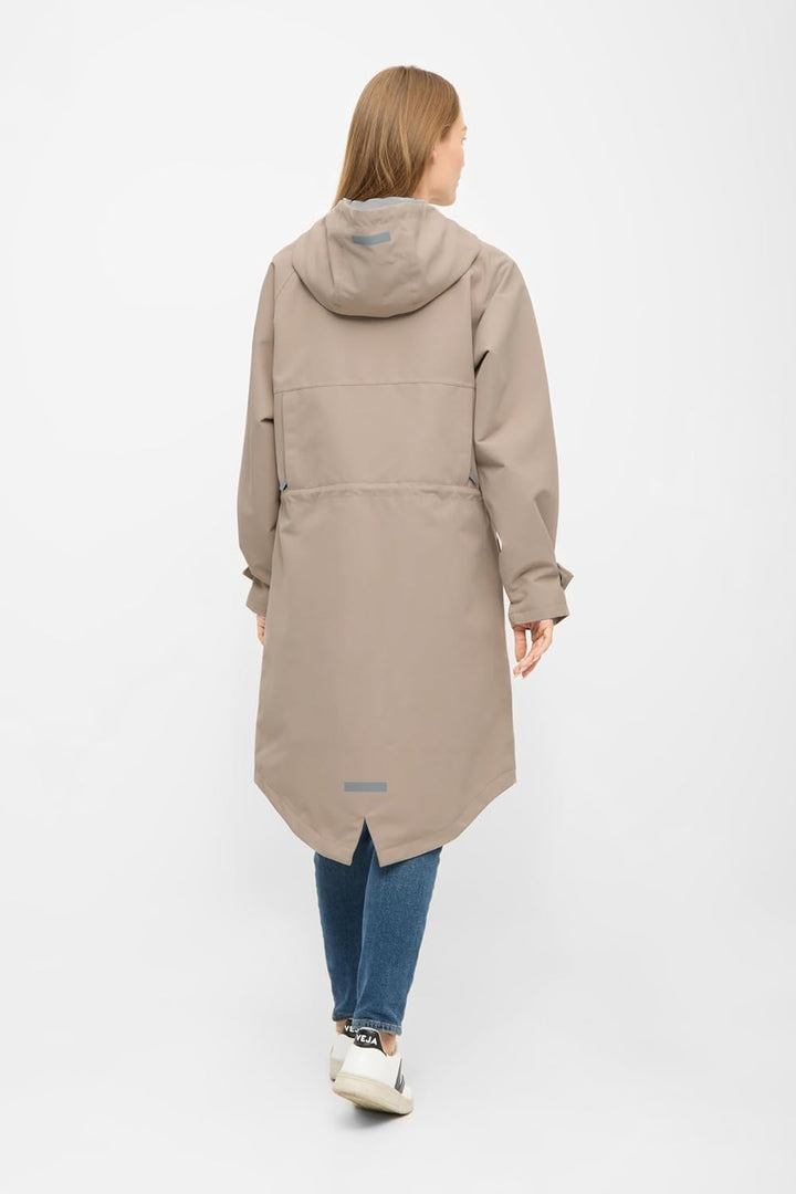 derbe Damen Regenjacke Phoebholm dog Gefüttert Gassi 34 Cobblestone / Neutral Gray, 34 Cobblestone /