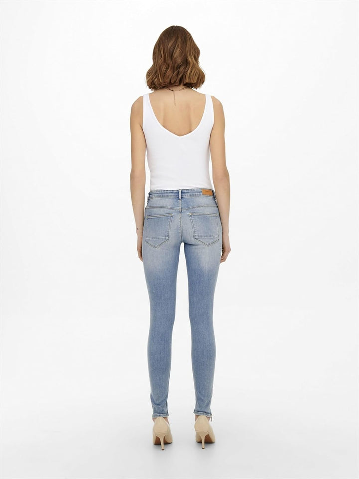 Only Damen Jeans 15223264 28W / 30L Light Blue Denim, 28W / 30L Light Blue Denim