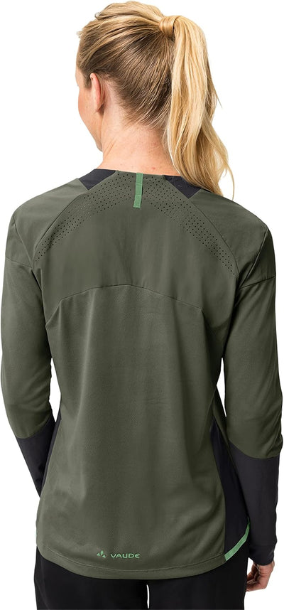 VAUDE Damen Women's Moab Ls Pro Shirt T-Shirt 40 Khaki, 40 Khaki