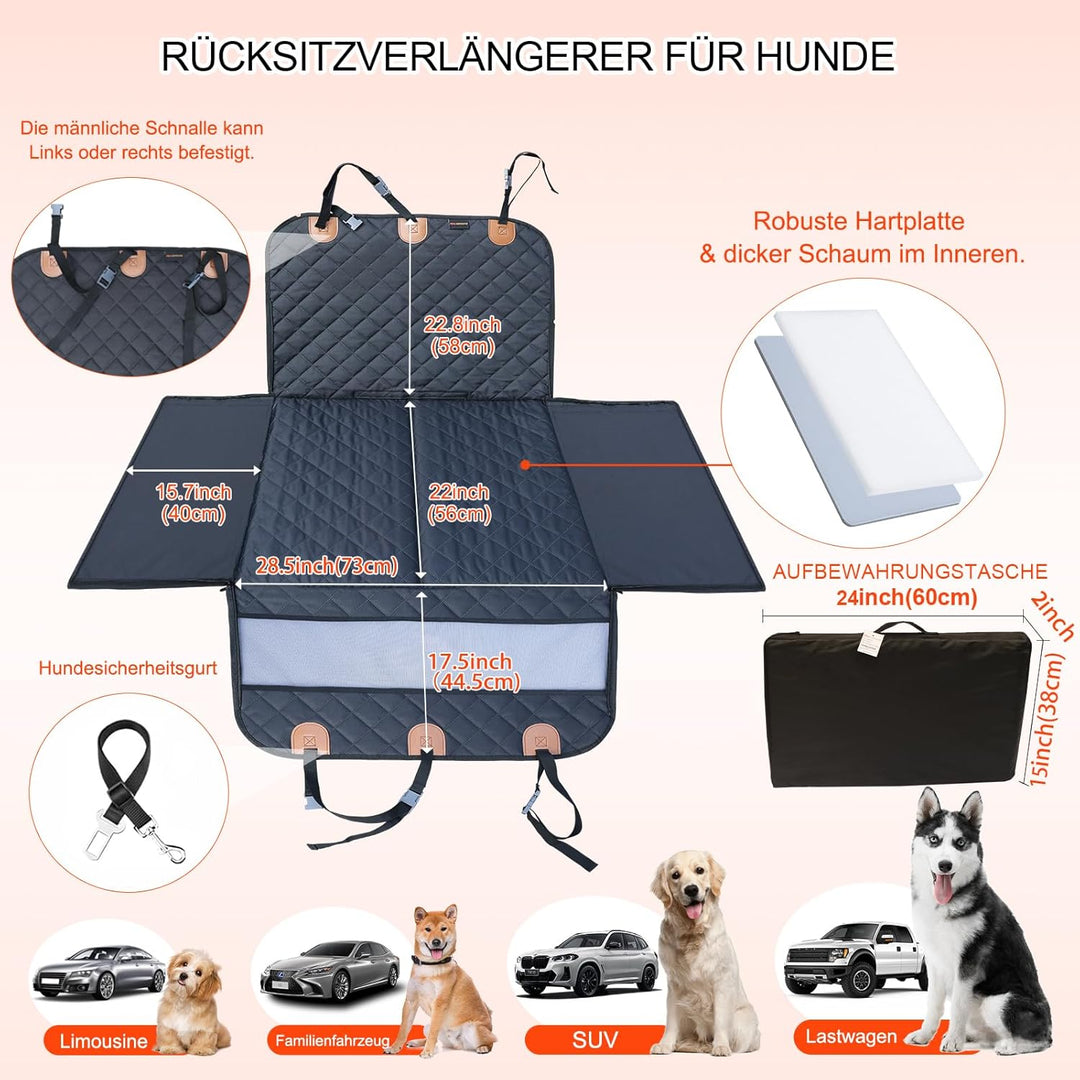 Paw Jamboree autositz Hund hundesitz Auto rückbank Hund autositz hundeautositz hundesitz mittlere Hu