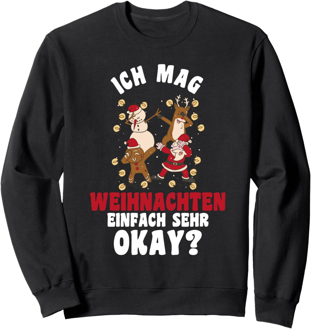 Weihnacnhtsmann Dabbing Weihnachten Sweatshirt