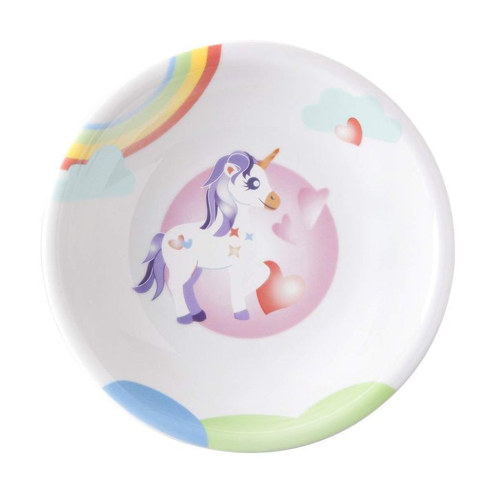 Seltmann Weiden 001.741859 Compact Mein kleines Einhorn Suppenteller Rund, Porzellan, Bunt