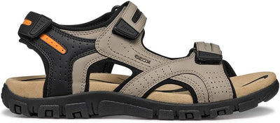 Geox Herren Uomo Sandal Strada D Riemchensandalen, Sand