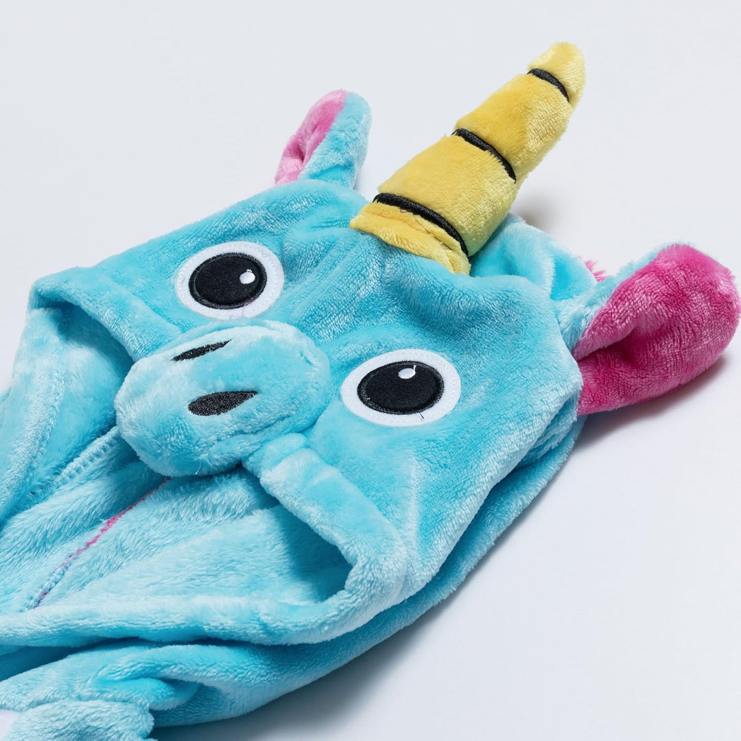 Katara 1744 - Einhorn türkis/rosa Kostüm-Anzug Onesie/Jumpsuit Einteiler Body für Erwachsene Damen H