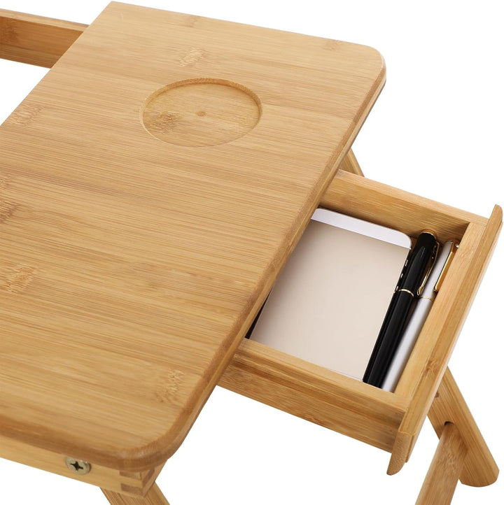 SONGMICS Laptoptisch Notebooktisch Betttisch Lapdesks für Lesen oder Frühstücks und Zeichentisch Lap