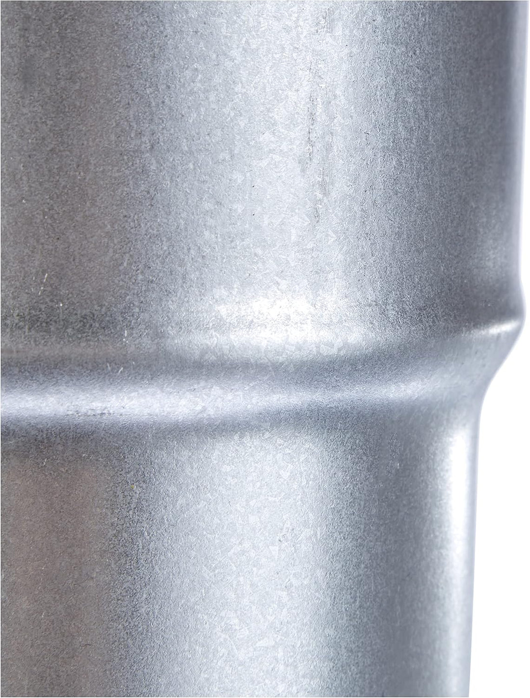 Kamino Flam Erweiterung silber, rostfreie Rohrerweiterung aus feueraluminiertem Stahl, geprüft nach