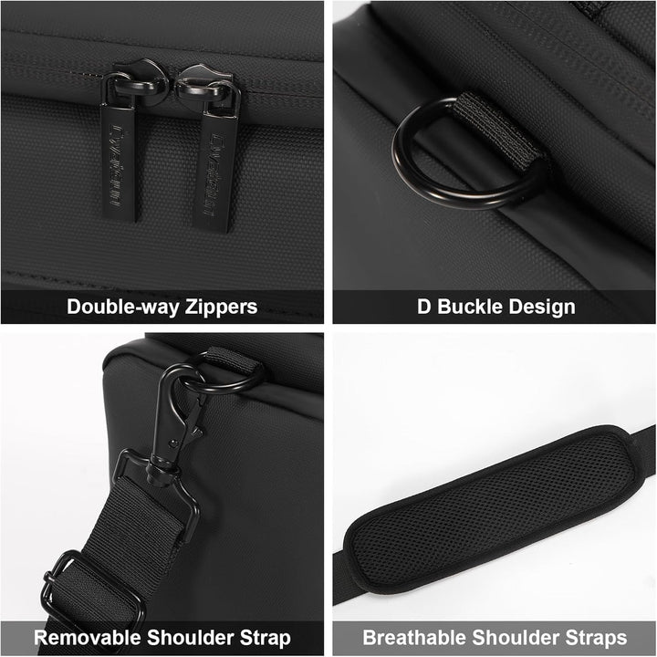 Cwatcun Kameratasche,SLR Fototasche,Kamera Tasche mit Stativhalterung zum Umhängen kompatibel für Ca