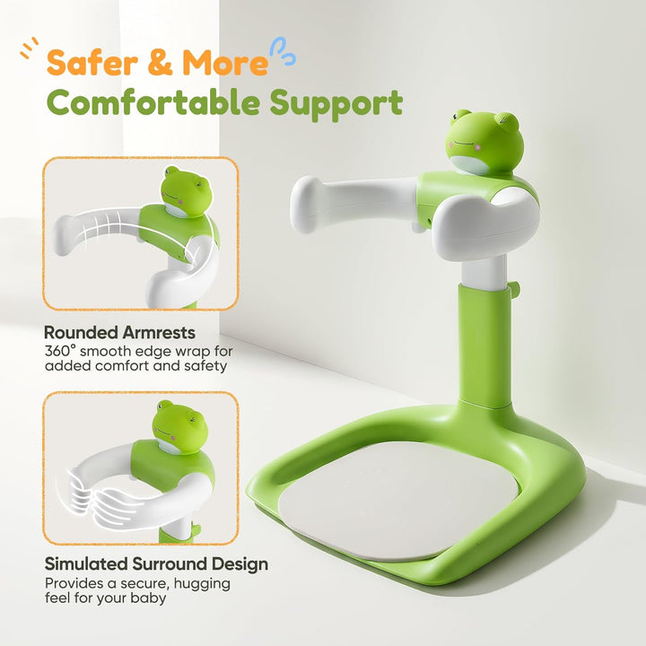 Baby Dusche Ständer,Baby Badewanne Stand mit rutschfester Basis, Duschhilfe Zum Stehen Für Babys,Dus