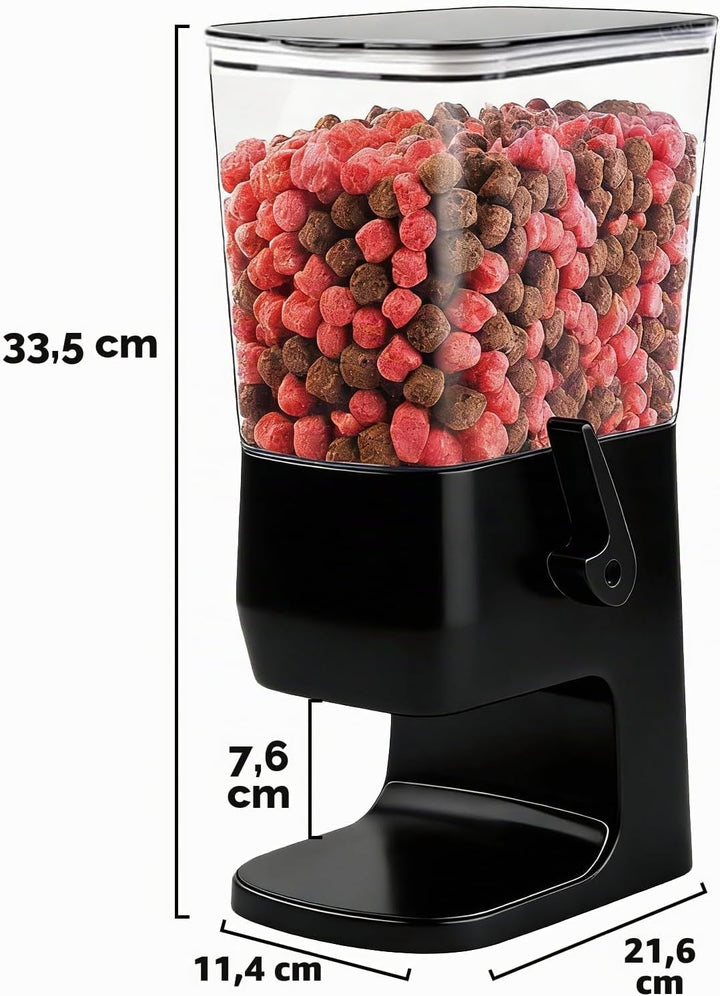 Müslispender, Lebensmittelspender 3.2 L Cereal Dispenser &amp; Cornflakes Spender Zerkleinert Keine Cere
