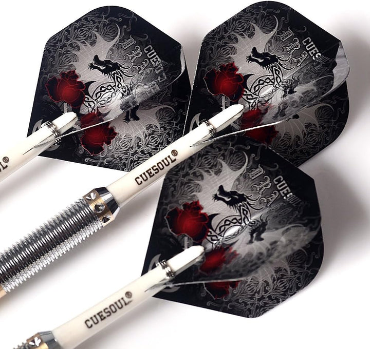 CUESOUL Dragon Deluxe Messing Steel Dartpfeile, 21 Gramm F2306 21 Grams, F2306 21 Grams
