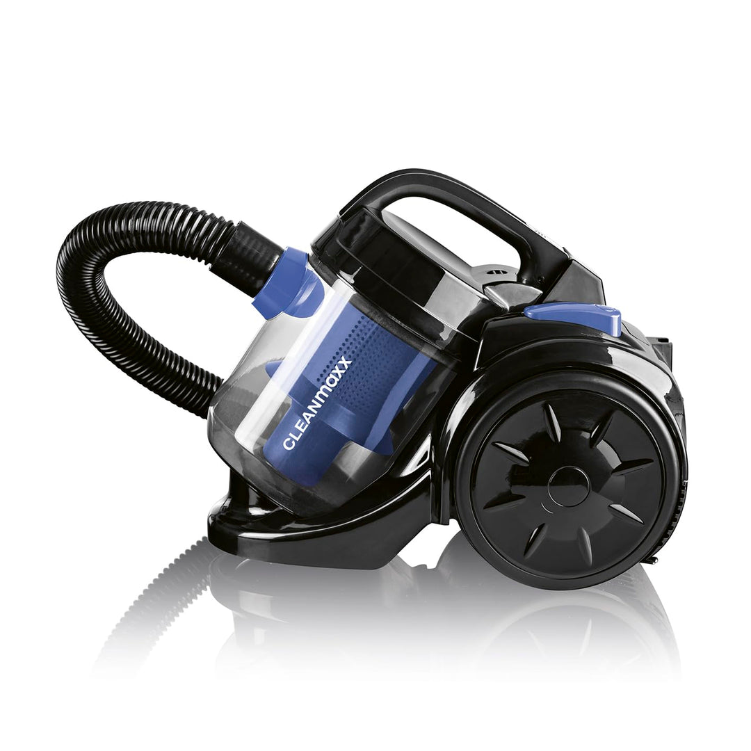CLEANmaxx Multi-Zyklonstaubsauger | Leicht & Beutellos | 6,5 m Aktionsradius | Spezialdüsen-Set | EP