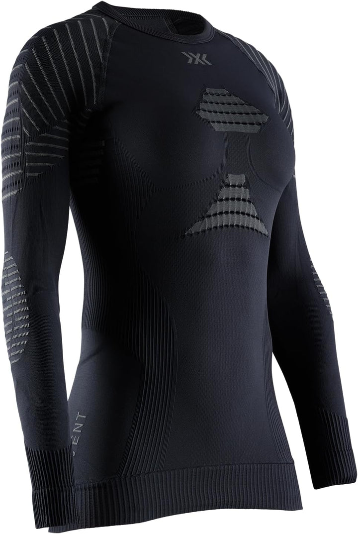 X-Bionic Damen Invent 4.0 T-Shirt L Weiss / Schwarz, L Weiss / Schwarz