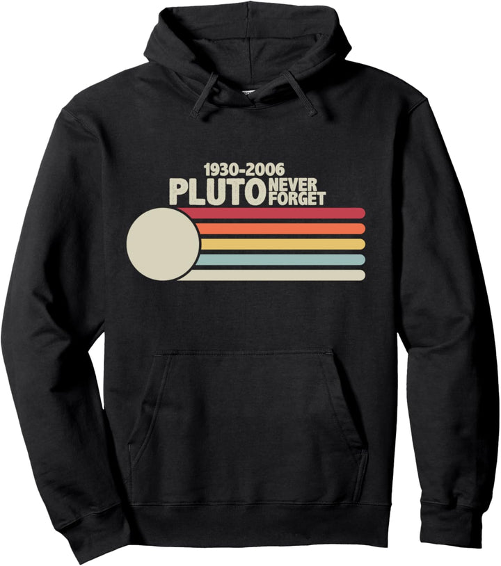 PLUTO NIEMALS VERGESSEN Retro-Stil Lustiger Raum Pullover Hoodie