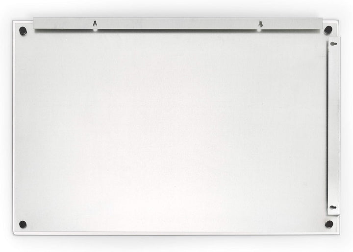 Zeller 11600 Memobord, Glas, weiss, ca. 60 x 40 x 2 cm Weiss 60 x 40 cm, Weiss 60 x 40 cm