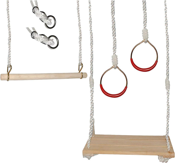alles-meine.de GmbH Zubehör für Schaukel: Türreck/Klimmzugstange - passend für - 6 TLG. Turnschaukel