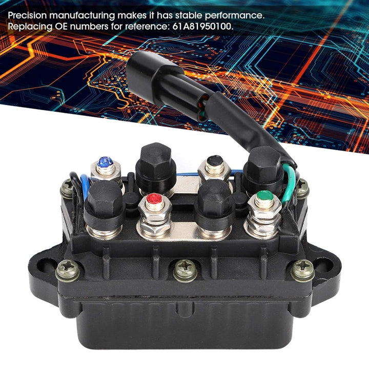 12V Power Trim Relais 61A81950100 Passend für 250PS Aussenbordmotor Ersetzt 250PS Aussenbordmotor Er